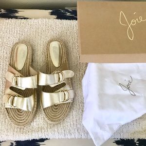Joie Cagney Platino sandals